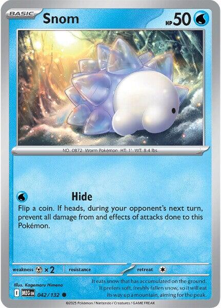 Snom (042/132) [Mega Evolution: Base Set] Pokémon