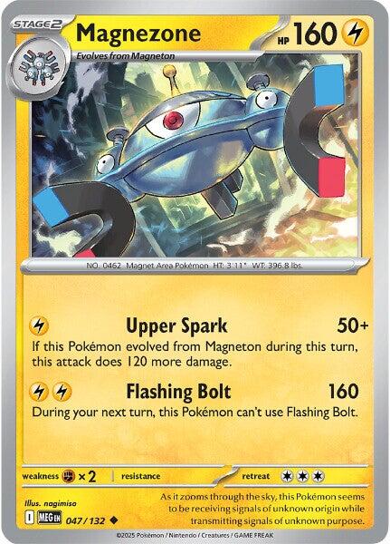 Magnezone (047/132) [Mega Evolution: Base Set] Pokémon