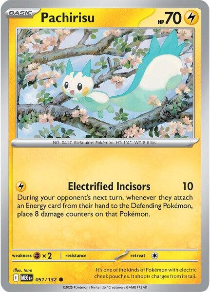Pachirisu (051/132) [Mega Evolution: Base Set] Pokémon