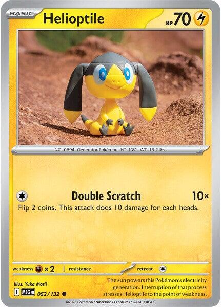 Helioptile (052/132) [Mega Evolution: Base Set] Pokémon