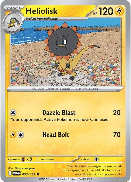 Heliolisk (053/132) [Mega Evolution: Base Set] Pokémon