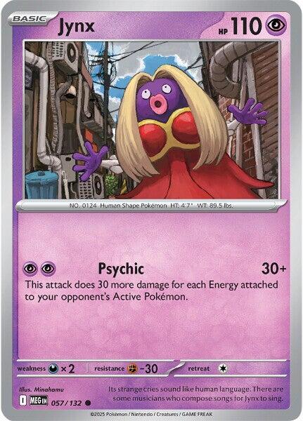 Jynx (057/132) [Mega Evolution: Base Set] Pokémon