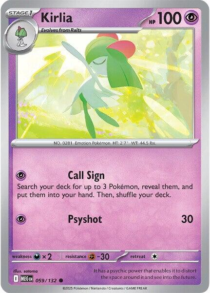 Kirlia (059/132) [Mega Evolution: Base Set] Pokémon