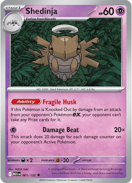 Shedinja (061/132) [Mega Evolution: Base Set] Pokémon