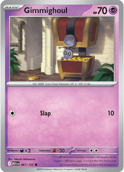 Gimmighoul (067/132) [Mega Evolution: Base Set] Pokémon