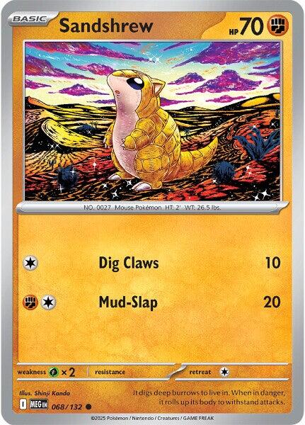 Sandshrew (068/132) [Mega Evolution: Base Set] Pokémon