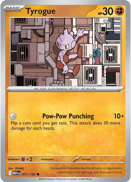 Tyrogue (071/132) [Mega Evolution: Base Set] Pokémon