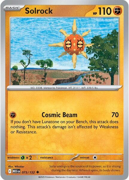Solrock (075/132) [Mega Evolution: Base Set] Pokémon