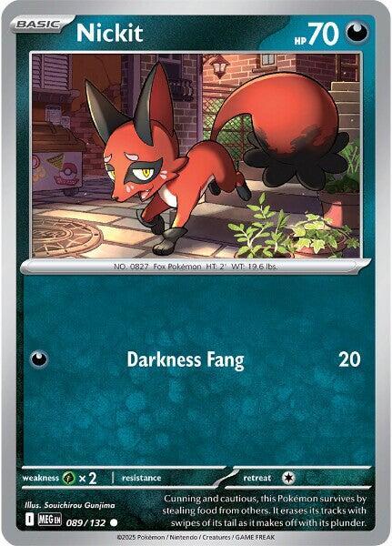 Nickit (089/132) [Mega Evolution: Base Set] Pokémon