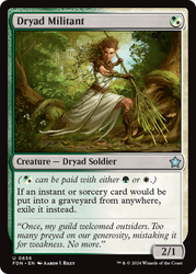Dryad Militant [Foundations] Magic: The Gathering