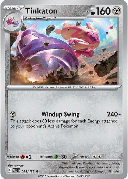 Tinkaton (098/132) [Mega Evolution: Base Set] Pokémon