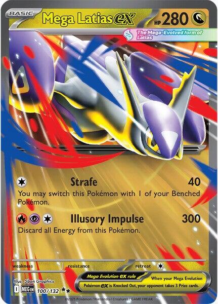 Mega Latias ex (100/132) [Mega Evolution: Base Set] Pokémon