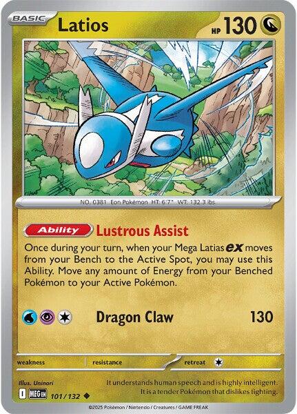 Latios (101/132) [Mega Evolution: Base Set] Pokémon