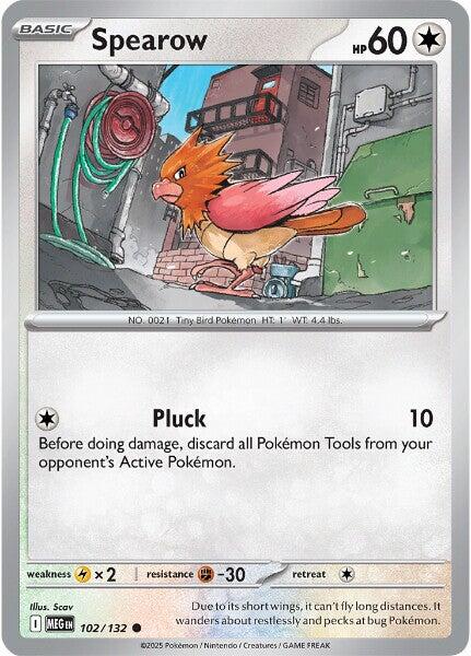 Spearow (102/132) [Mega Evolution: Base Set] Pokémon