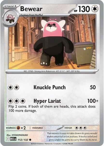 Bewear (112/132) [Mega Evolution: Base Set] Pokémon