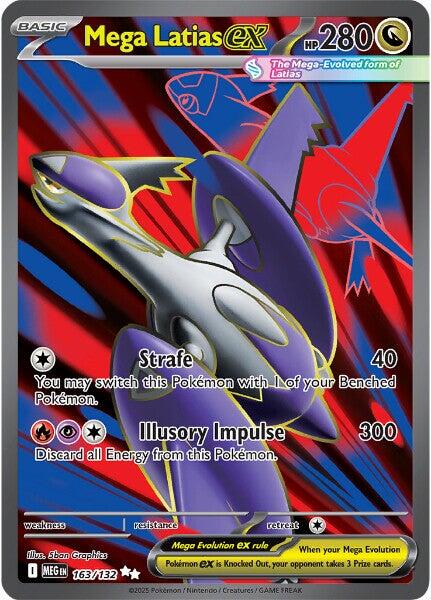 Mega Latias ex (163/132) [Mega Evolution: Base Set] Pokémon