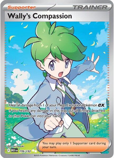 Wally's Compassion (176/132) [Mega Evolution: Base Set] Pokémon