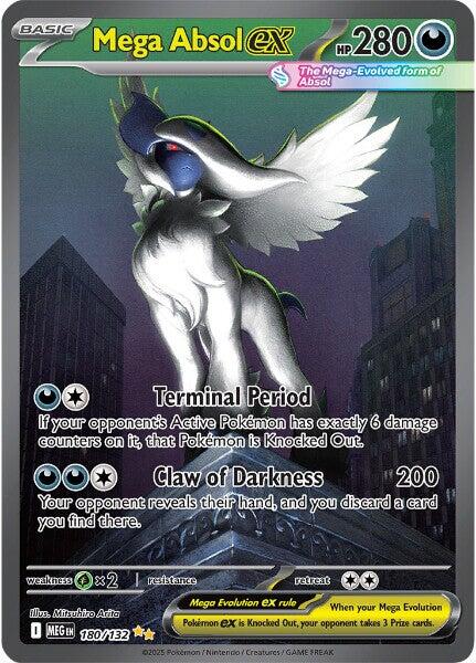 Mega Absol ex (180/132) [Mega Evolution: Base Set] Pokémon