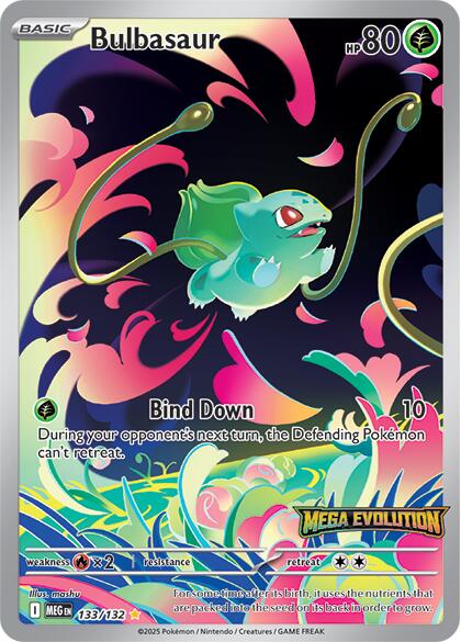Bulbasaur (133/132) (Mega Evolution) [Mega Evolution: Base Set] Pokémon
