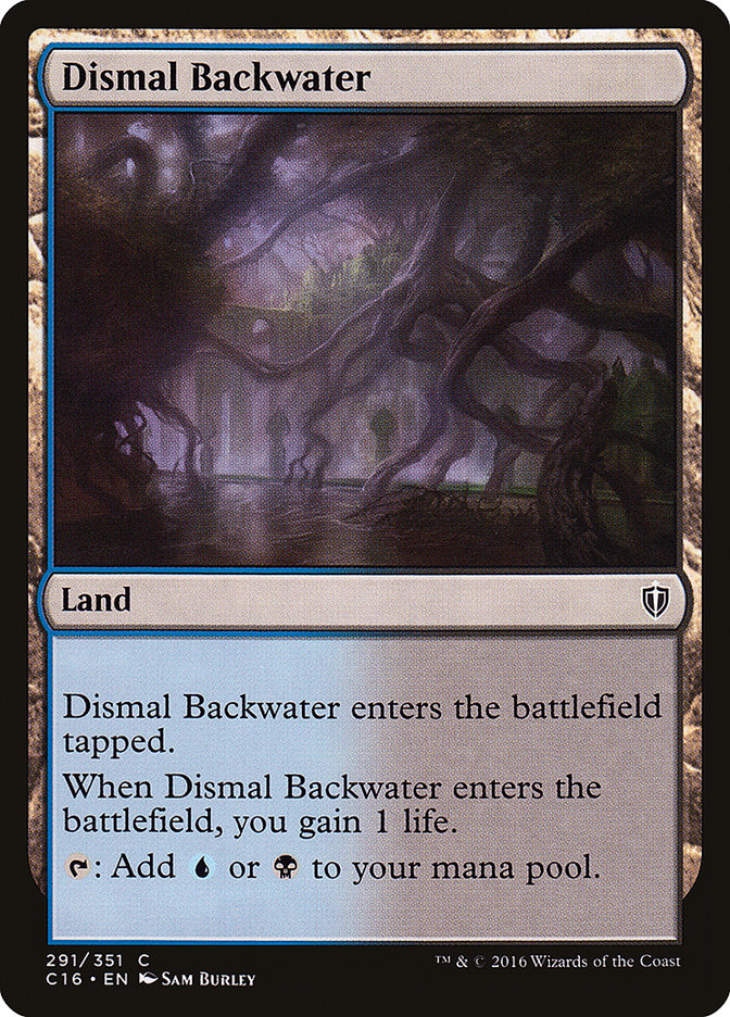 Dismal Backwater [Commander 2016] Magic: The Gathering