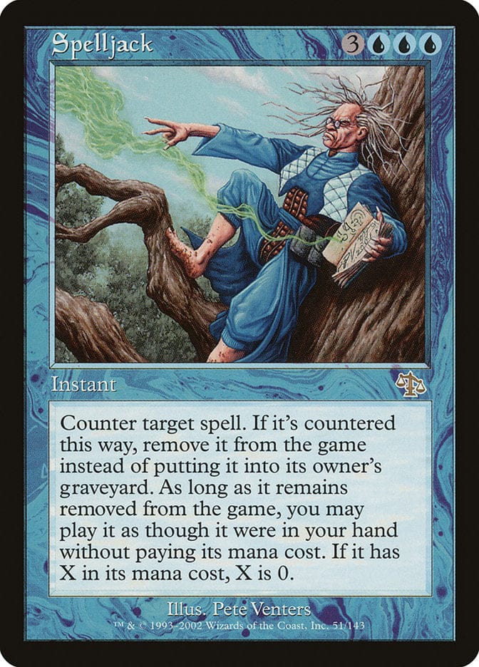 Spelljack [Judgment] Magic: The Gathering