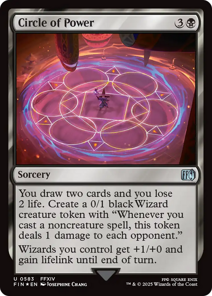 Circle of Power (Surge Foil) [FINAL FANTASY] Magic: The Gathering