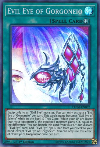 Evil Eye of Gorgoneio [CHIM-EN062] Super Rare - Yugioh Cards For Your TCG Needs!