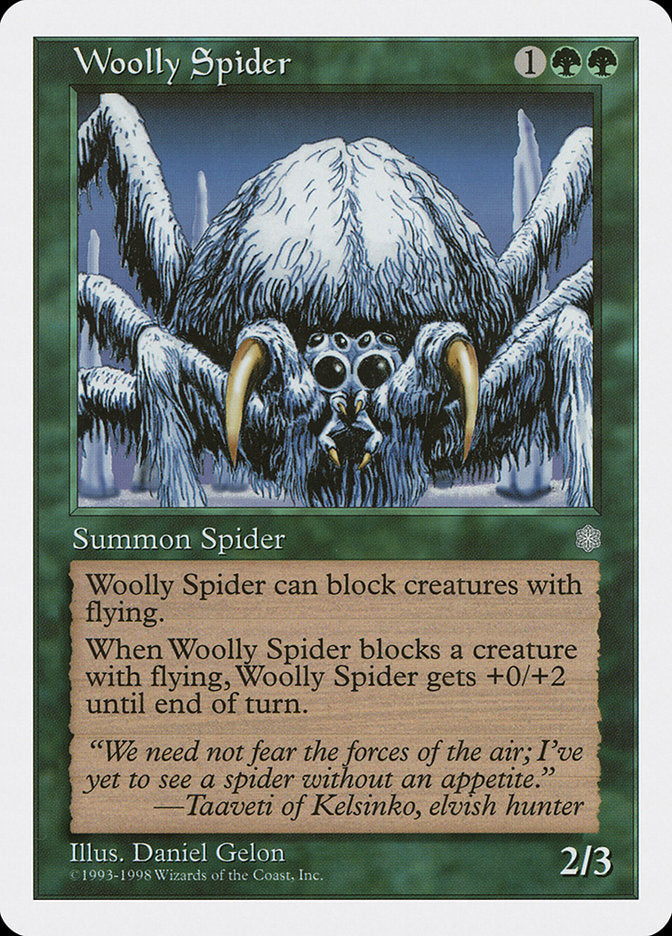Woolly Spider [Anthologies] Magic: The Gathering