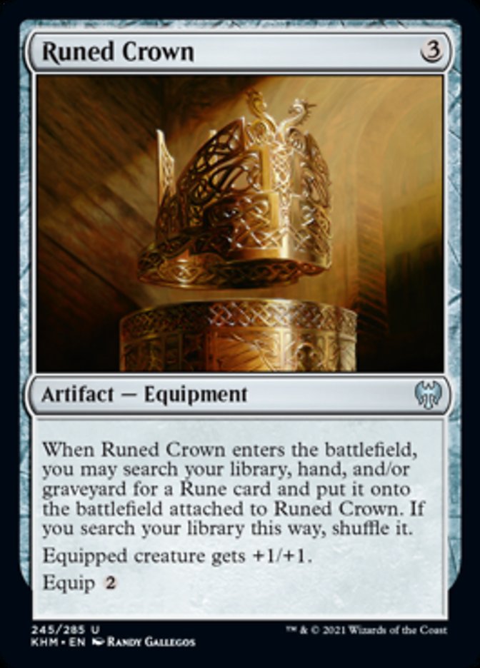 Runed Crown [Kaldheim] Magic: The Gathering