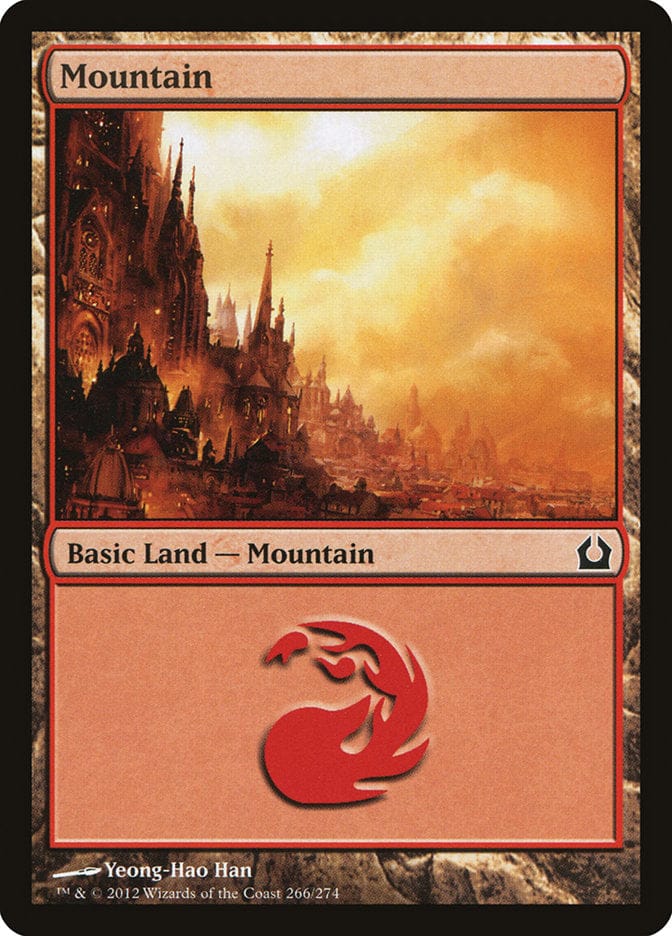 Mountain (266) [Return to Ravnica] Magic: The Gathering