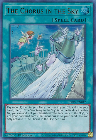 The Chorus in the Sky [GFP2-EN012] Ultra Rare - Yugioh Cards For Your TCG Needs!