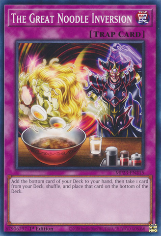 The Great Noodle Inversion [MP23-EN215] Common - Yugioh Cards For Your TCG Needs!