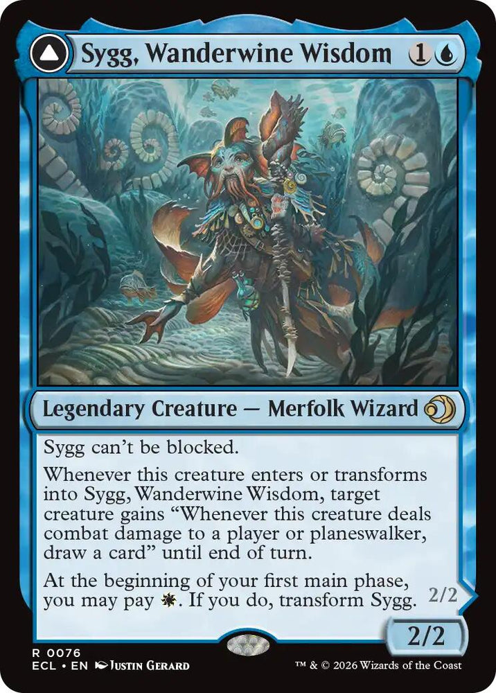 Sygg, Wanderwine Wisdom [Lorwyn Eclipsed] Magic: The Gathering