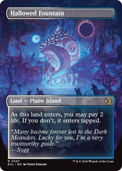 Hallowed Fountain (Borderless) [Lorwyn Eclipsed] Magic: The Gathering