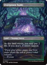 Overgrown Tomb (Borderless) [Lorwyn Eclipsed] Magic: The Gathering