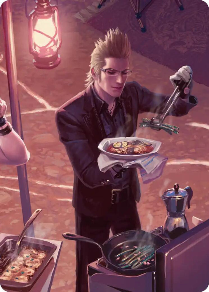 Campsite Cuisine Scene Art Card [FINAL FANTASY Art Series] Magic: The Gathering