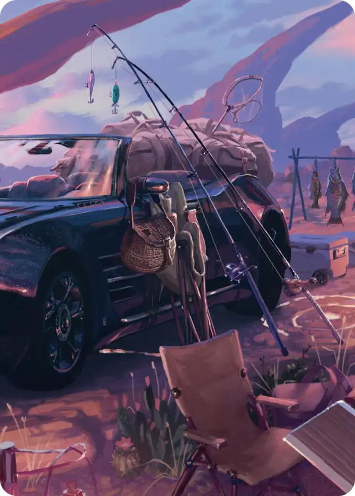 Fishing Gear Scene Art Card [FINAL FANTASY Art Series] Magic: The Gathering