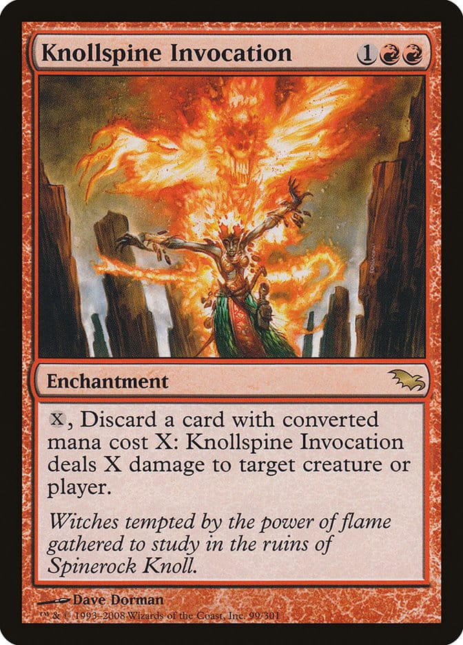 Knollspine Invocation [Shadowmoor] Magic: The Gathering