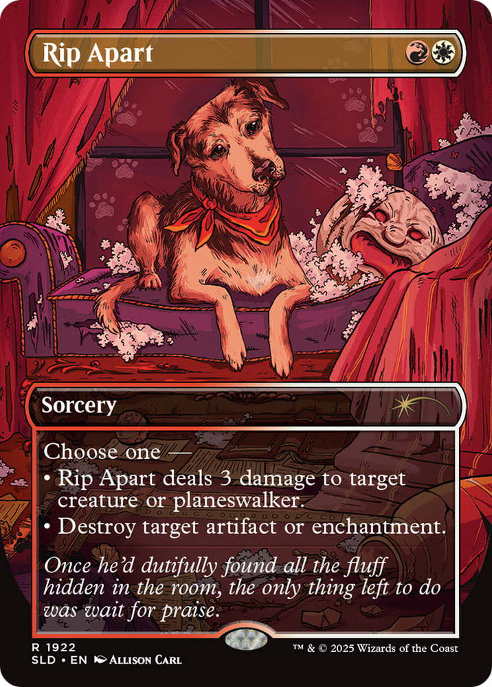 Rip Apart (1922) (Rainbow Foil) [Secret Lair Drop Series] Magic: The Gathering