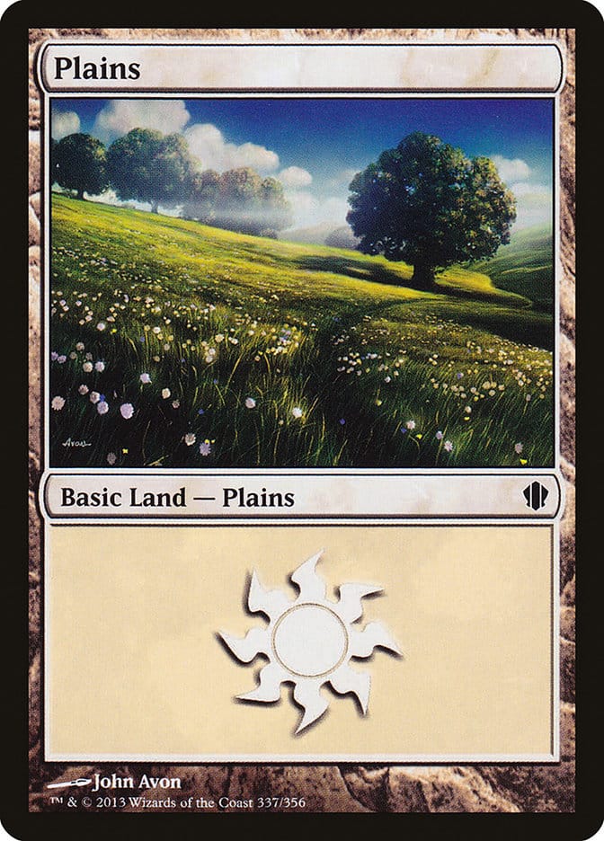 Plains (337) [Commander 2013] Magic: The Gathering