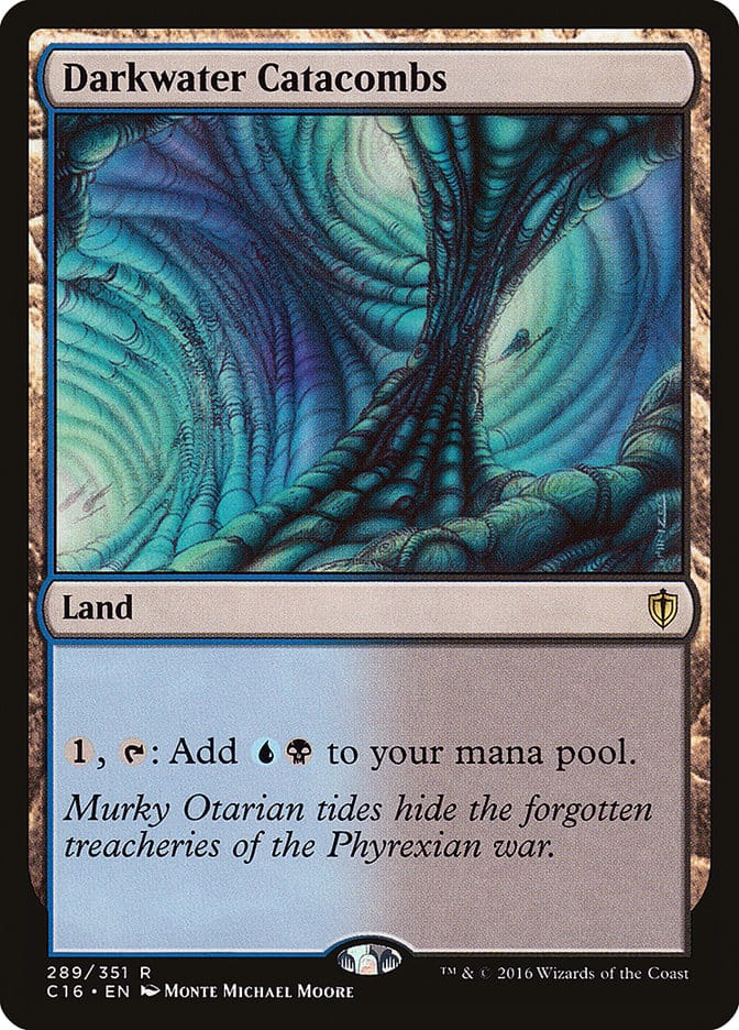 Darkwater Catacombs [Commander 2016] Magic: The Gathering