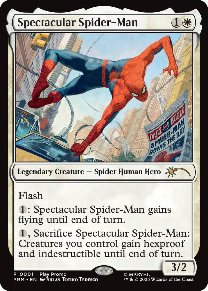 Spectacular Spider-Man [Wizards Play Network 2025] Magic: The Gathering