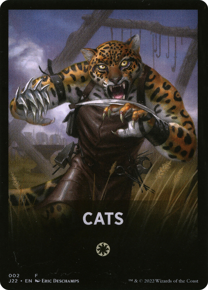 Cats Theme Card [Jumpstart 2022 Front Cards] Magic: The Gathering