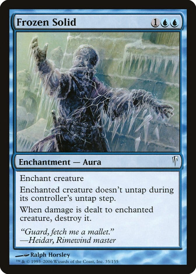 Frozen Solid [Coldsnap] Magic: The Gathering