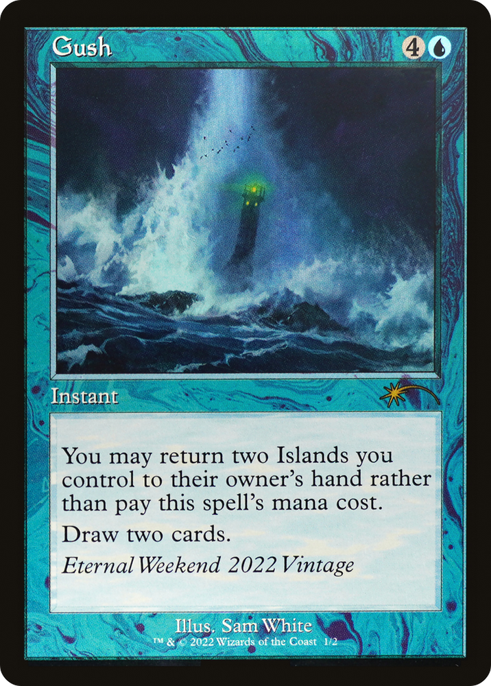 Gush (Eternal Weekend 2022 Promo) [Eternal Weekend] Magic: The Gathering