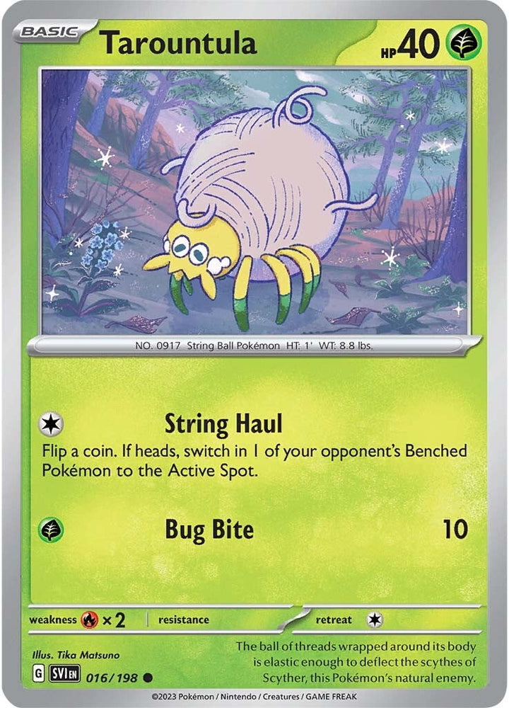 Tarountula (016/198) [Scarlet & Violet: Base Set] Pokémon
