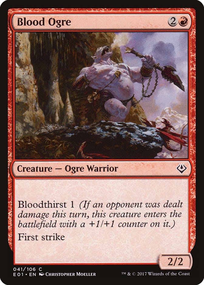 Blood Ogre [Archenemy: Nicol Bolas] Magic: The Gathering