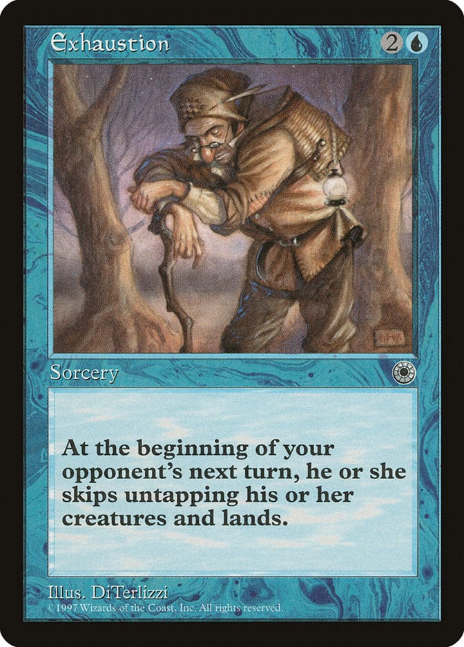 Exhaustion [Portal] Magic: The Gathering