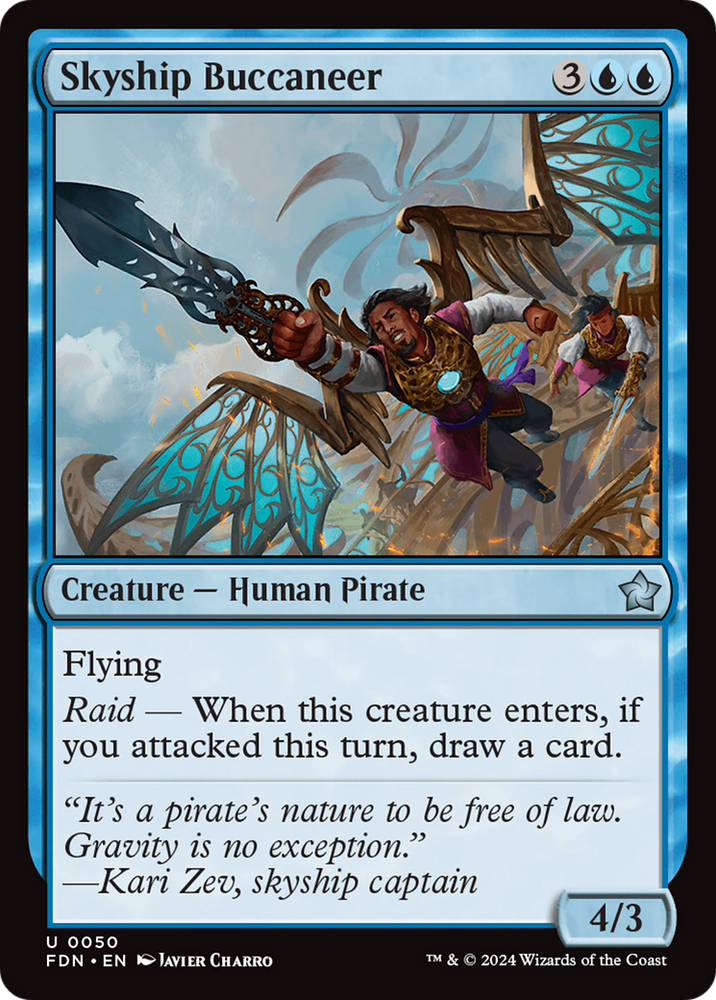 Skyship Buccaneer [Foundations] Magic: The Gathering
