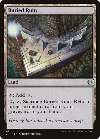 Buried Ruin [Jumpstart] Magic: The Gathering
